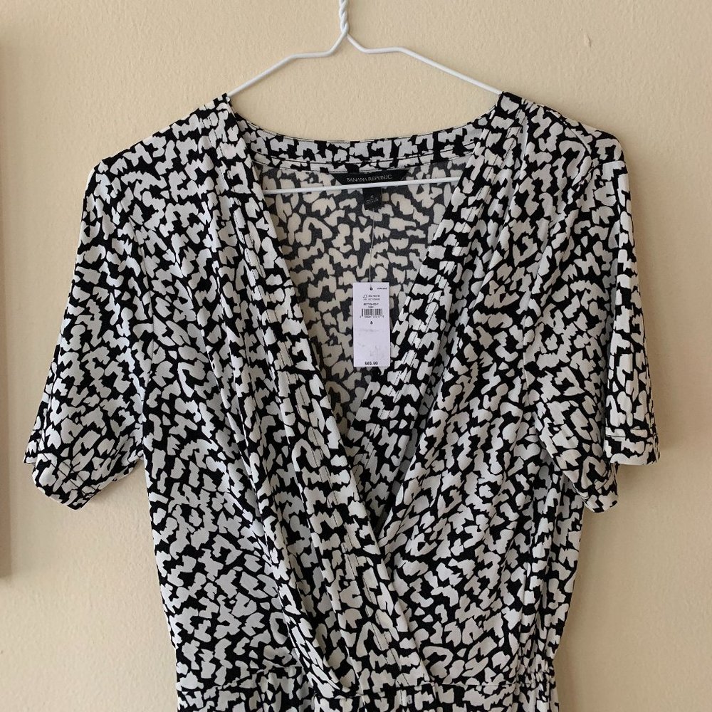 NWT Banana Republic Short-sleeve Wrap Dress